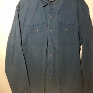 Patagonia Organic Cotton Long Sleeve Shirt Size  L